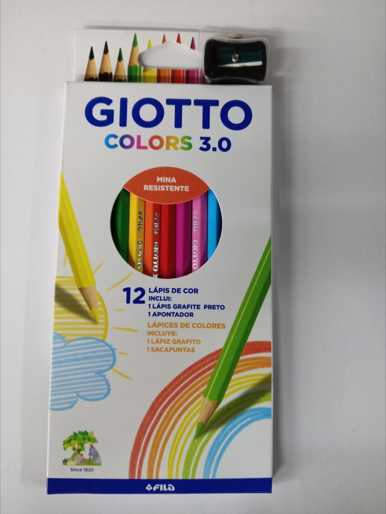 LAPICES DE COLOR ES 3.0 12COL +1GRAFITO +1SAC