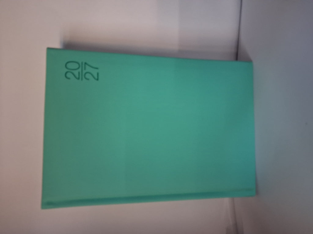 AGENDA 2027 OMEGA COLOR VERDE AGUA