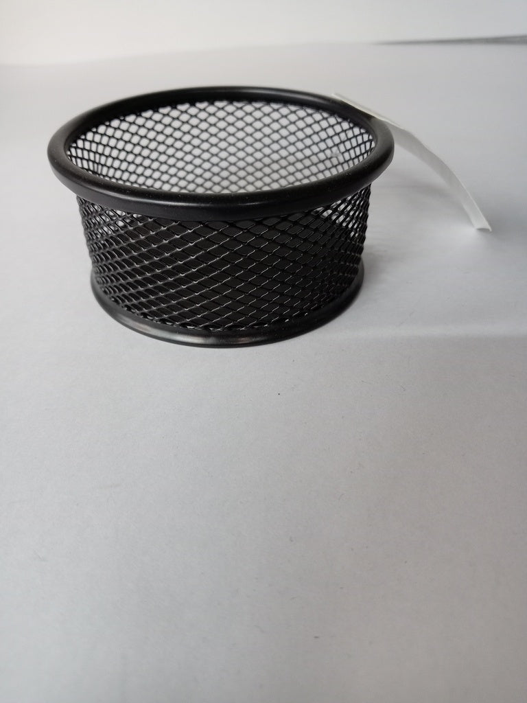 PORTA CLIP METAL CIRCULAR NEGRO