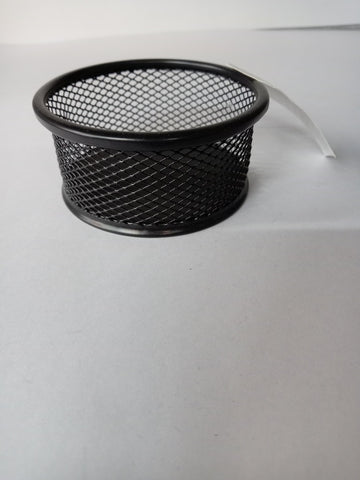 PORTA CLIP METAL CIRCULAR NEGRO