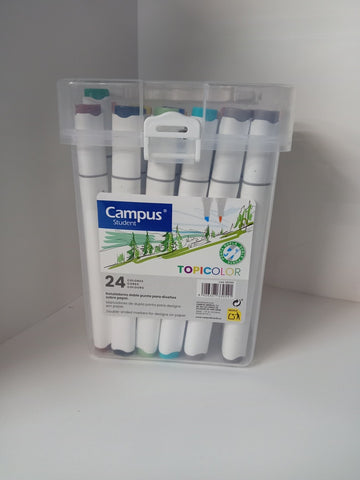 MARCADORES CAMPUS TOPICOLOR X24U