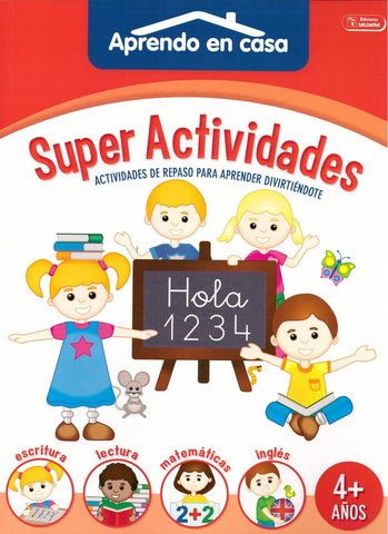 APRENDO EN CASA: SÚPER ACTIVIDADES 4-5 | sin autor