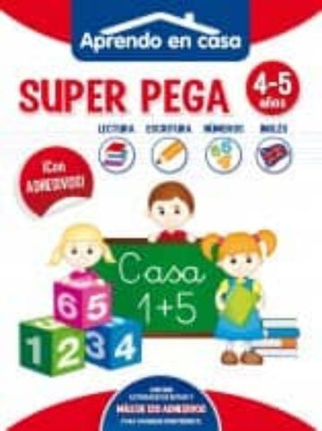 APRENDO EN CASA : SUPER PEGATINA  | sin autor