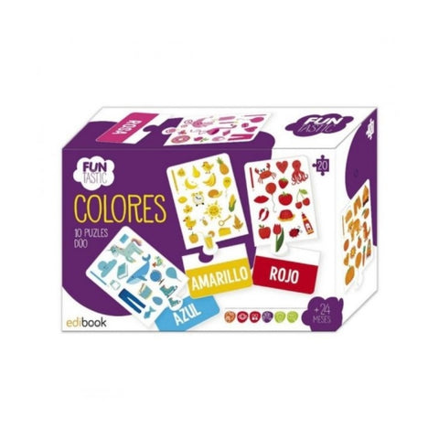 PUZLE DUO FANTASTIC COLORES..