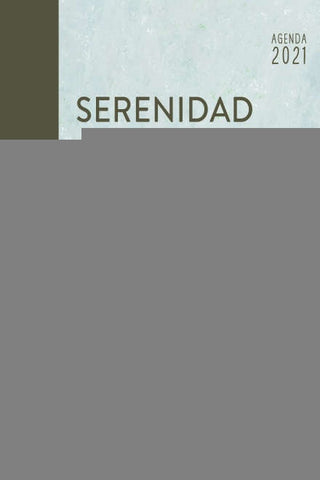 AGENDA SERENIDAD 2021