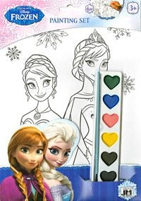 Set colorear con acuarelas