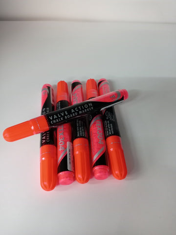 MARC. TIZA LIQUIDA ROJO FLUO