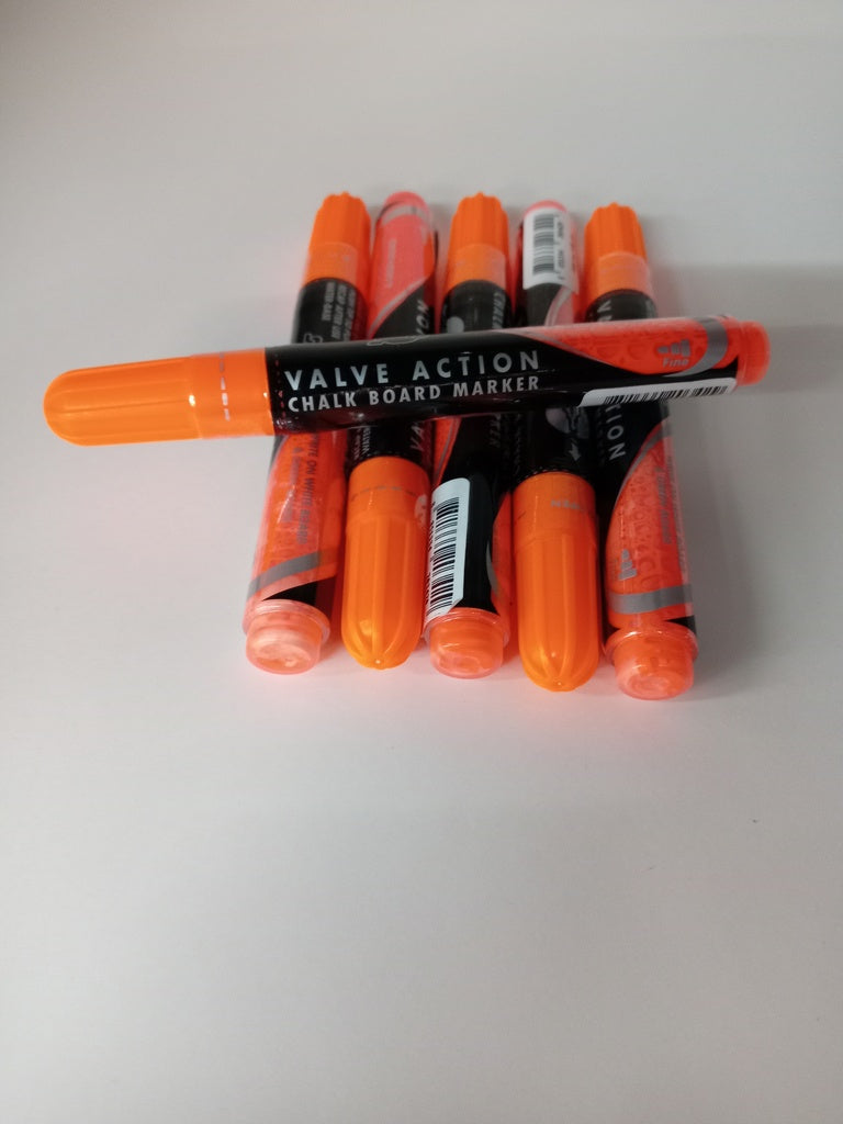 MARCADOR TIZA  LIQUIDA NARANJA