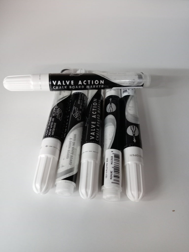 MARCADOR TIZA LIQUIDA BLANCO