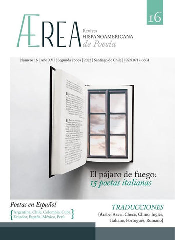 Ærea, Revista Hispanoamericana de Poesía Nro. 16 | Calabrese, Calabres y otros