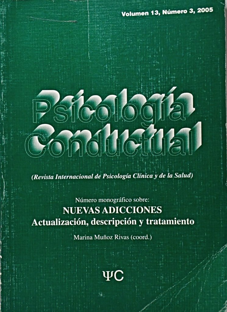 PSICOLOGÍA CONDUCTUAL..