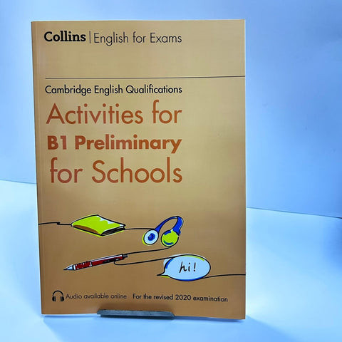 COLLINS ACTIVITIES FOR B1 PET FOR SCHOOLS..