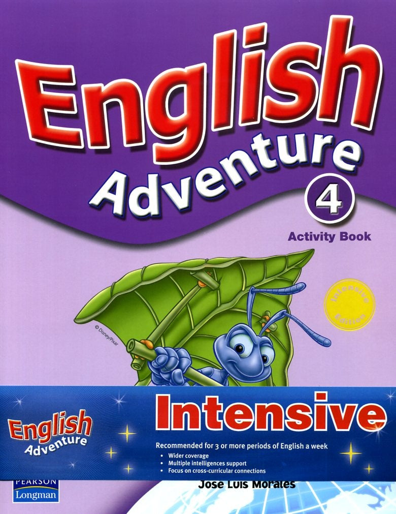 English Adventure Activity Book 4 Intensive AMERICANO