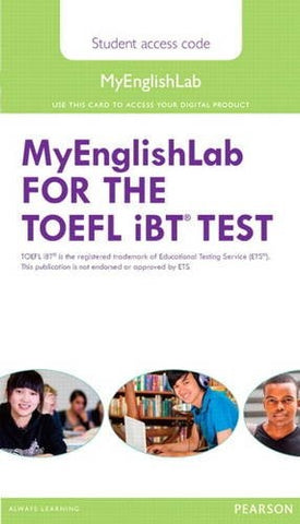 MyEnglishLab for the TOEFL Test