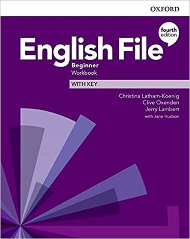 ENGLISH FILE 4TH ED BEGINNER WB W/ONLINE PRACTICE..