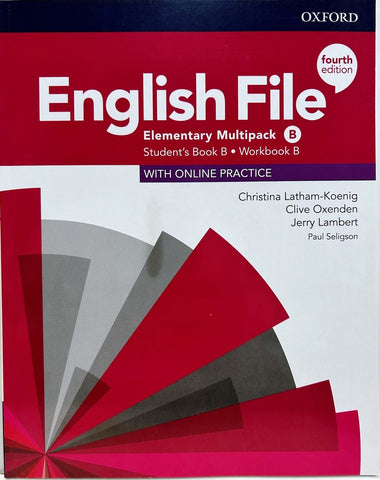 ENGLISH FILE ELEMENTARY MULTIPACK B 4TH ED ..