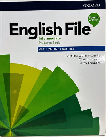 ENGLISH FILE 4TH ED INTERMEDIATE SB WITH ONLINE PRACTICE..