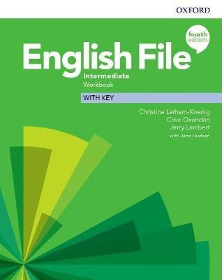 ENGLISH FILE INTERMEDIATE WB  WITH KEY 4TH ED..