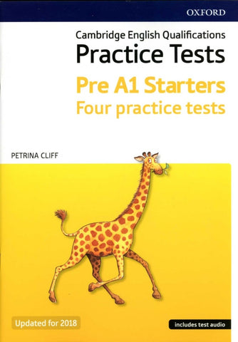 CAMBRIDGE YLE PRACTICE TEST PRE A1 STARTER  | VACIO