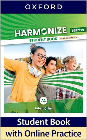 HARMONIZE STARTER STUDENT´S BOOK WITH ONLINE PRACTICE.. | ROBERT  QUINN