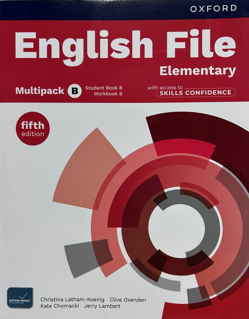 ENGLISH FILE 5TH EDITION ELEMENTARY. MULTIPACK B..