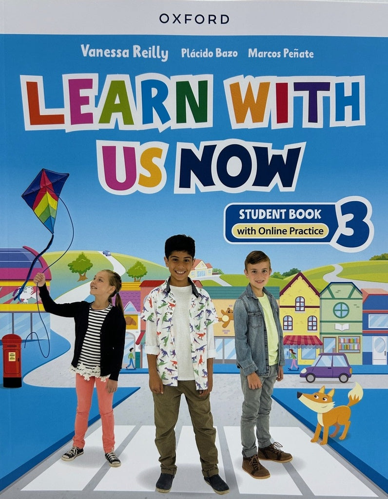 LEARN WITH US NOW LEVEL 3 STUDENT BOOK WITH ONLINE PRACTICE..