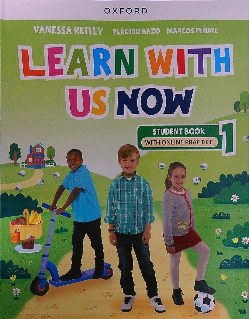 LEARN WITH US NOW LEVEL 1 STUDENT BOOK WITH ONLINE PRACTICE..
