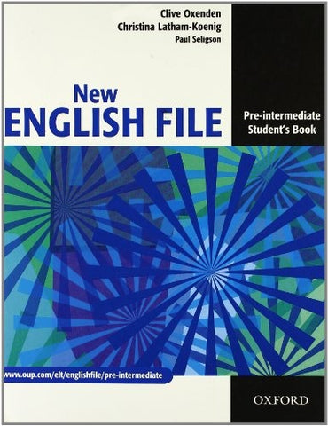 New English File Pre-Intermediate: Student's Book