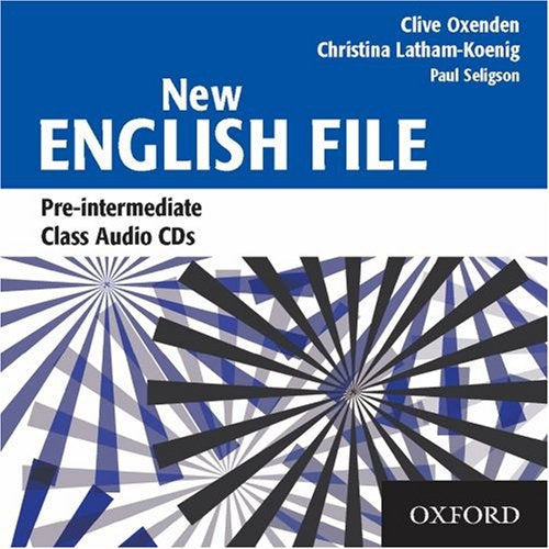 CD audio New English File pre-intermediate