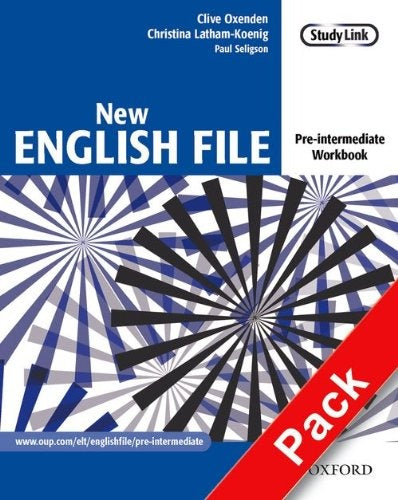 New English File Pre-Intermediate: Workbook with Answer Booklet and MultiROM Pack