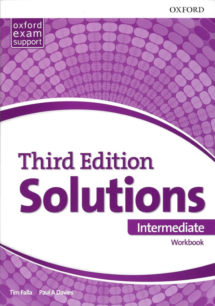SOLUTIONS INTERMEDIATE WORKBOOK con detalles..
