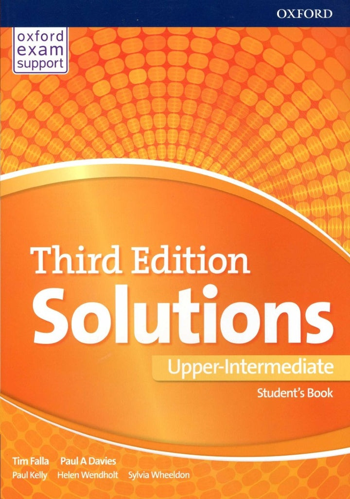 SOLUTIONS UPPER-INTERMEDIATE SB THIRD EDITION..