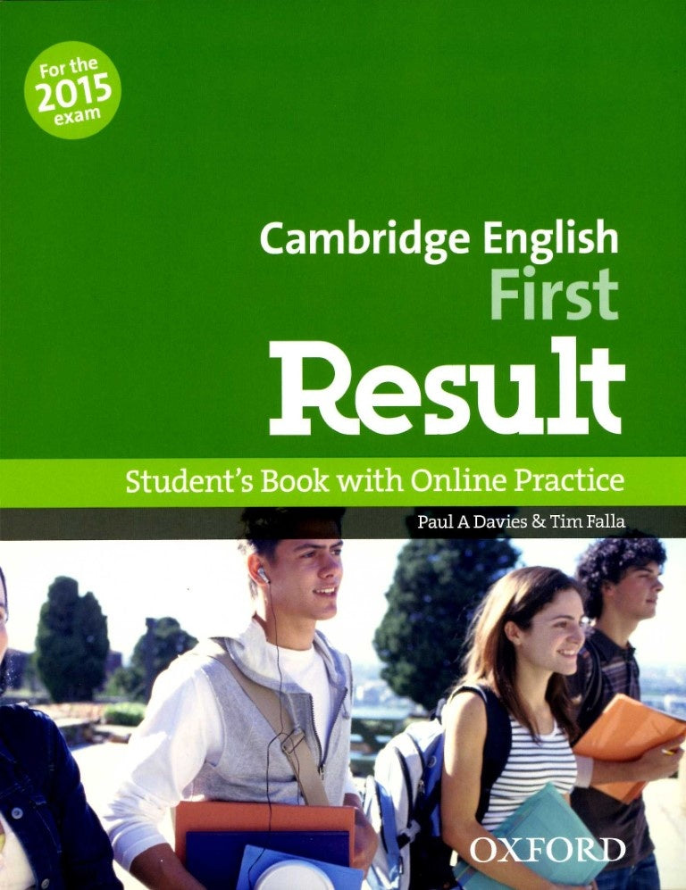 CAMBRIDGE ENGLISH FIRST RESULT