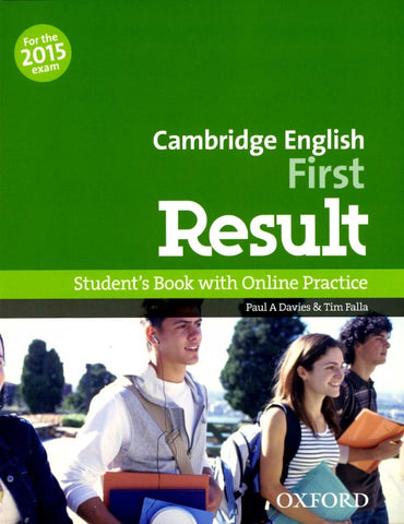 CAMBRIDGE ENGLISH FIRS RESULT SB