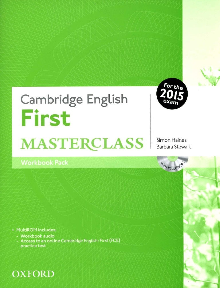 CAMBRIDGE ENGLISH FIRST MASTERCLASS WORKBOOK PACK 2015