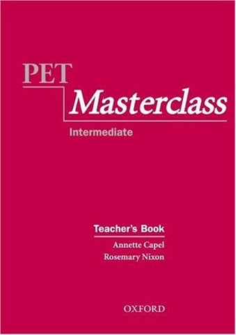 PET Masterclass: Teacher's Book