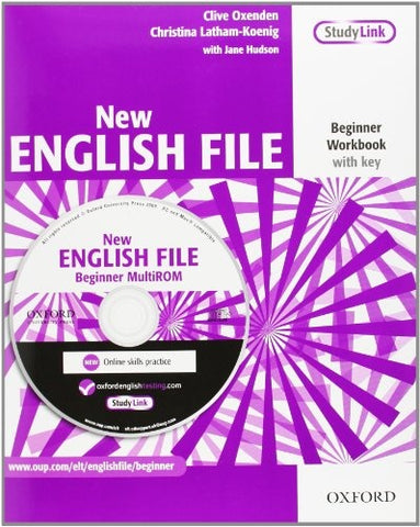 New English File Beginner: Workbook with Answer Booklet and MultiROM Pack