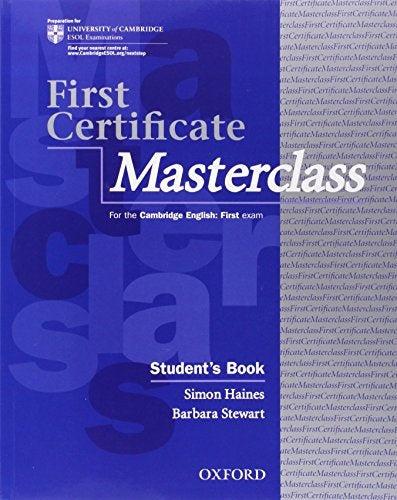 First certificate Masterclass SB