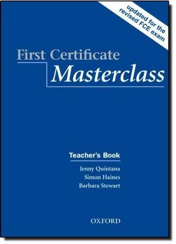 First Certificate Masterclass, New Edition Teacher's Book