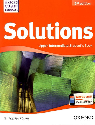 Solutions upper intermidiate SB | VACIO
