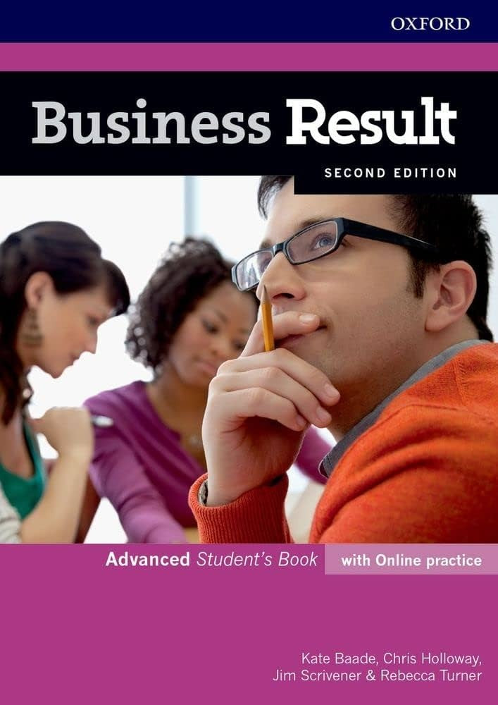 BUSINESS RESULT ADVANCED SECOND ED SB WITH ONLINE PRACTICE..