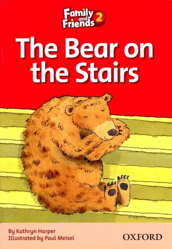 the bear on the stairs