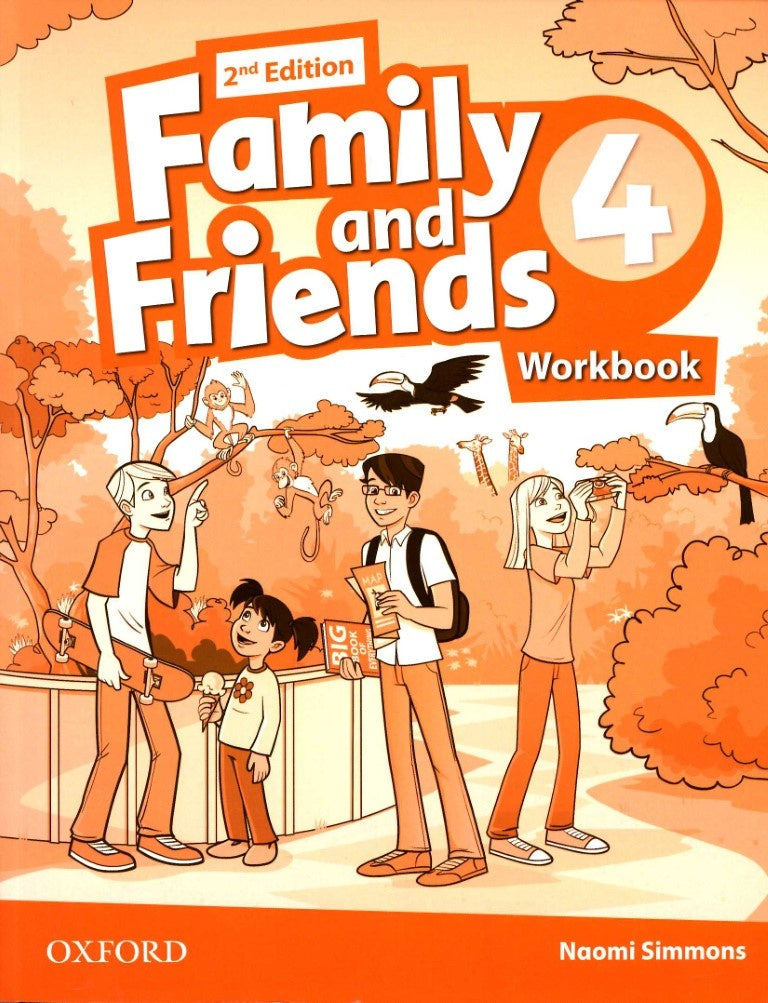 FAMILY AND FRIENDS 4 WB SECOND ED