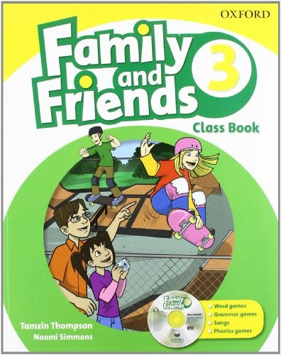 Family & Friends 3: Classbook and MultiROM Pack