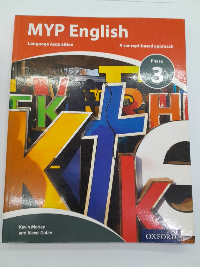 MYP ENGLISH LANGUAGE ACQUISITION PHASE 3..