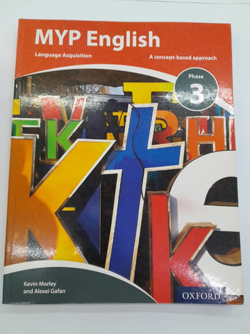 MYP ENGLISH LANGUAGE ACQUISITION PHASE 3..