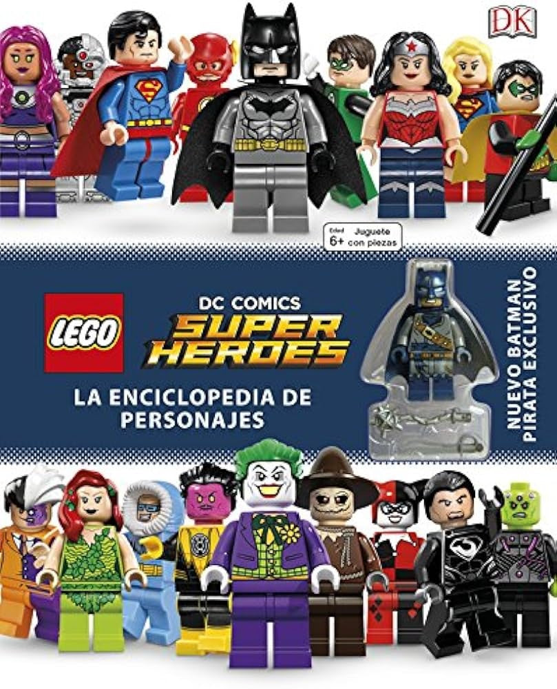 LEGO DC ENCICLOPEDIA DE PERSONAJES..