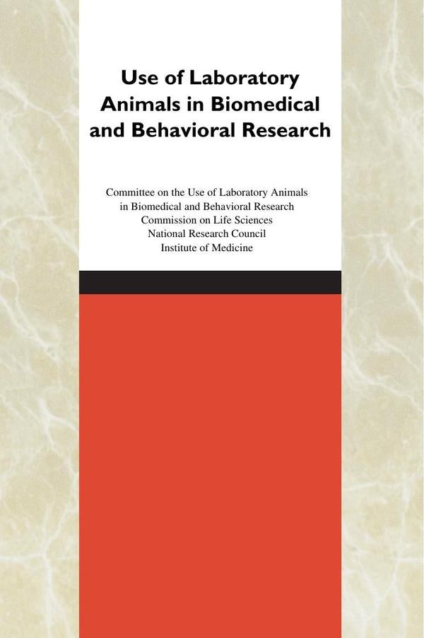 Use of Laboratory Animals in Biomedical and Behavioral Research | AA. VV.