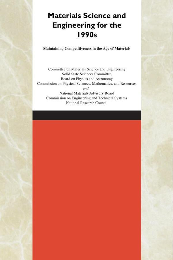 Materials Science and Engineering for the 1990s | AA. VV.