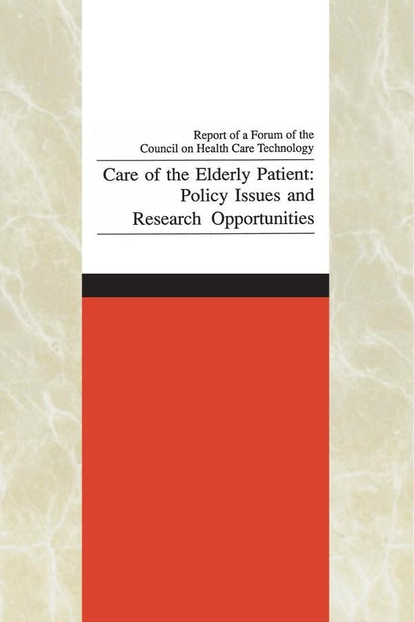 Care of the Elderly Patient | AA. VV.